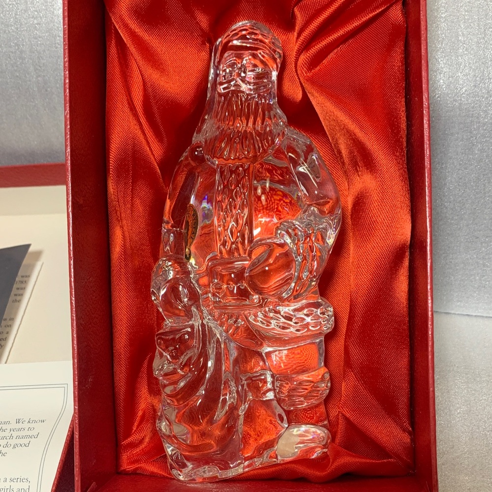 Waterford American Santa Second Edition Red Box